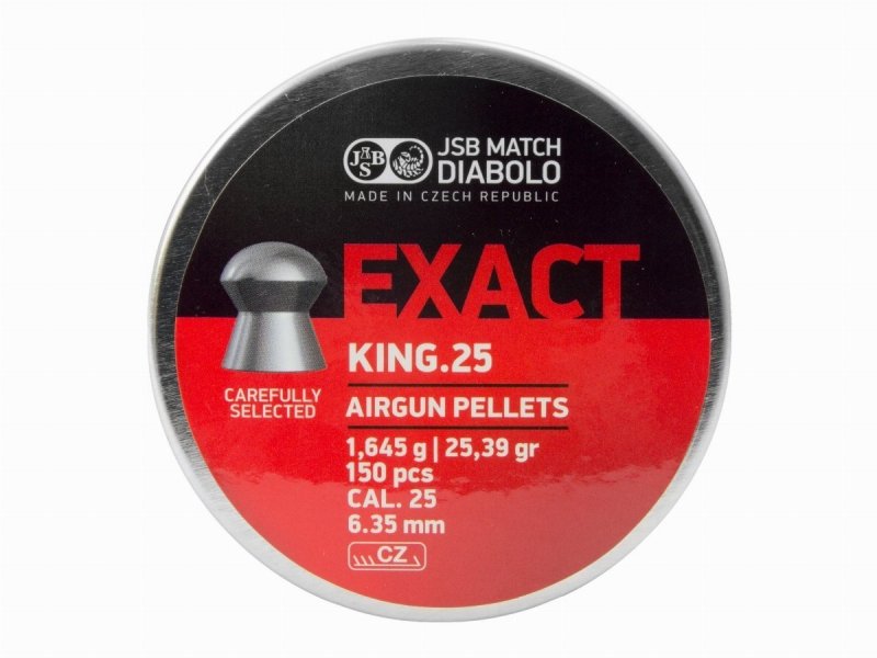 Śrut Diabolo JSB King 6,35 mm 150 szt.