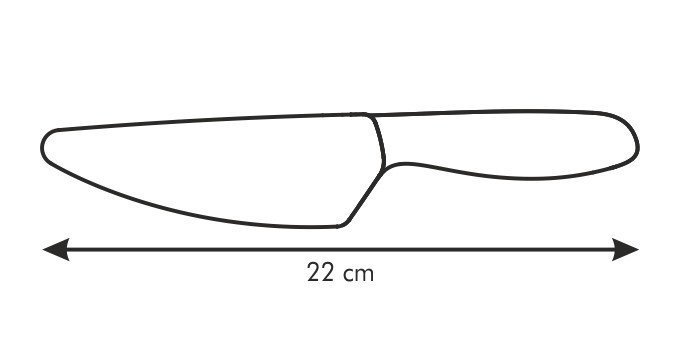 Nóż ceramiczny VITAMINO Tescoma 12cm, ostry, do warzyw i owoców