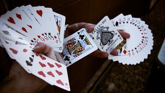 Karty Tally Ho Circle Back, Poker Czerwone