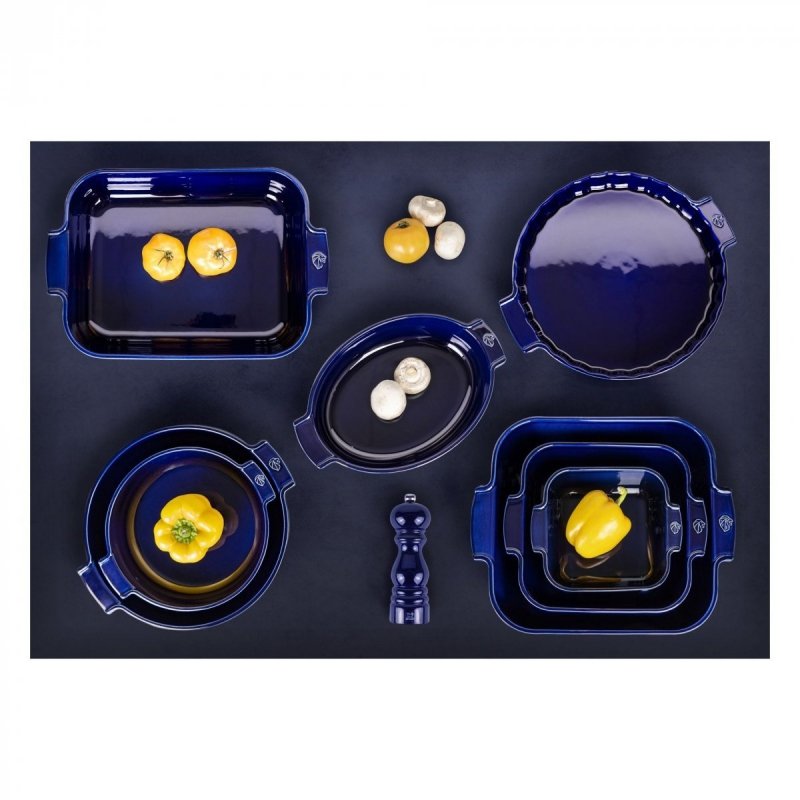 APPOLIA Naczynie do tarty 30 cm niebieskie