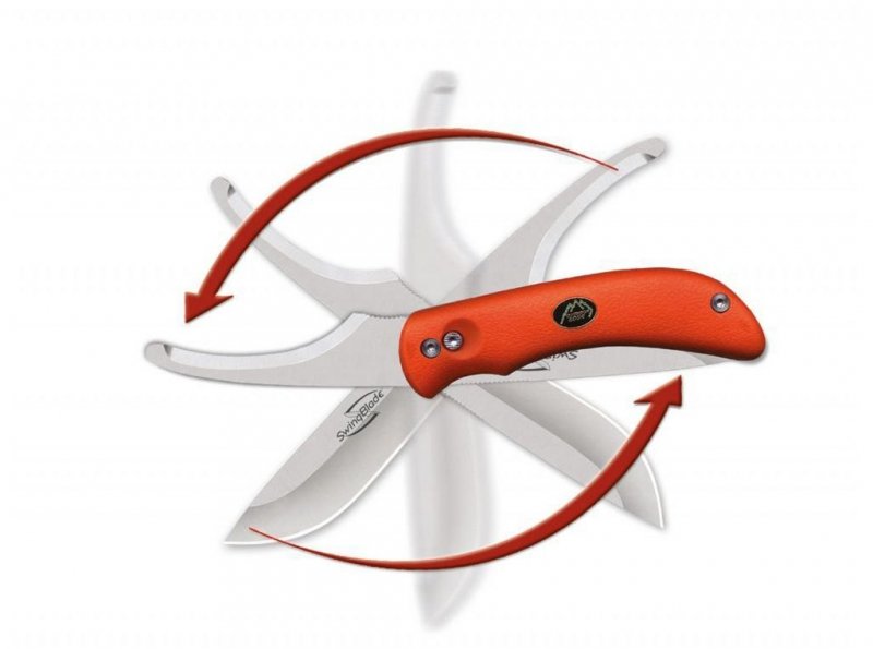 Nóż Outdoor Edge SwingBlade Orange Clam