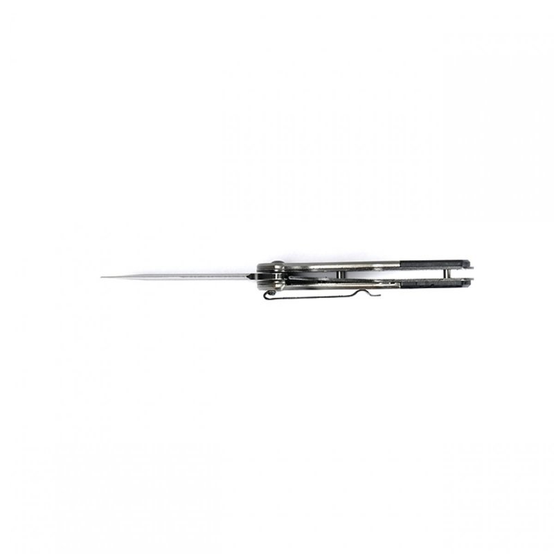 Nóż EDC Stone Wash z klipsem Homey's, Escape K1, stal nierdzewna