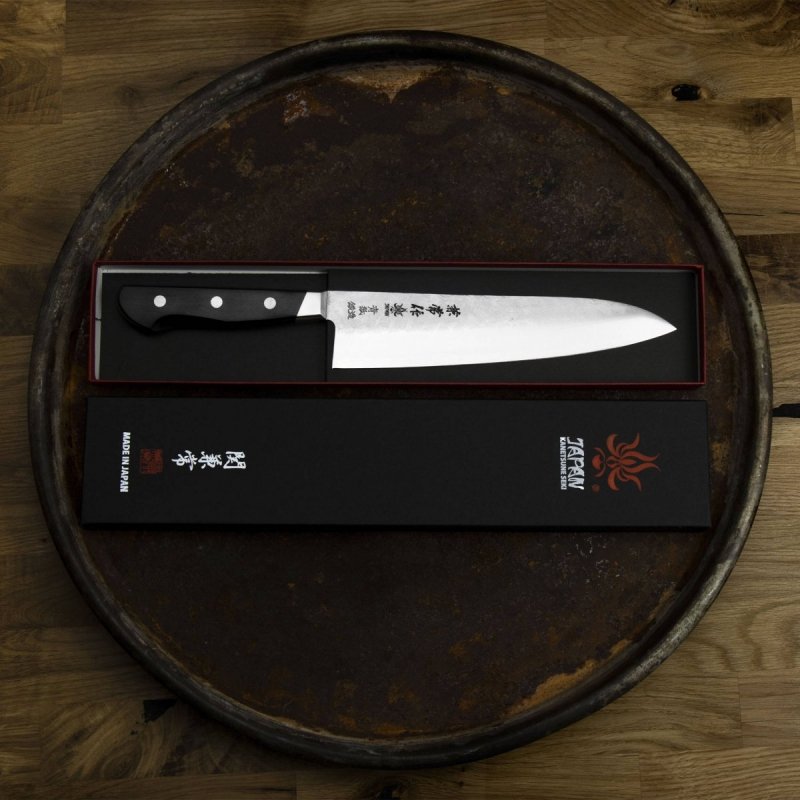 Kanetsune YH-3000 Super Aogami/SS Nóż Szefa kuchni 20 cm