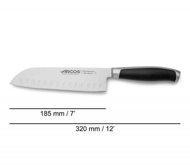 Nóż japoński Santoku 185 mmm KYOTO