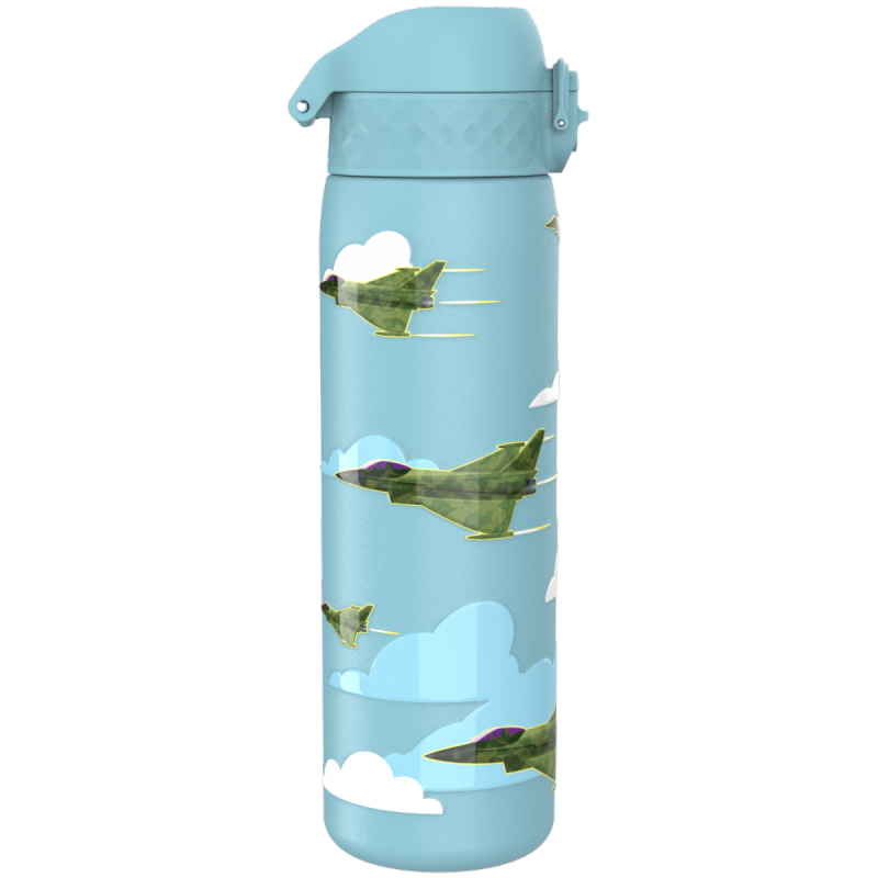 Bidon sportowy ION8 Single Wall I8SS600PBJETS Fighter Jets, 600 ml