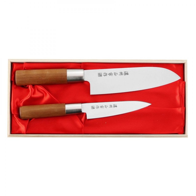Satake Masamune Zestaw nóż Kuchenny Uniw + Santoku uniwersalny