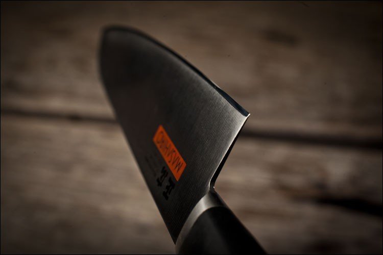 Zestaw 2 noży Masahiro MV-H 21/17 cm Chef i Santoku MBS-26