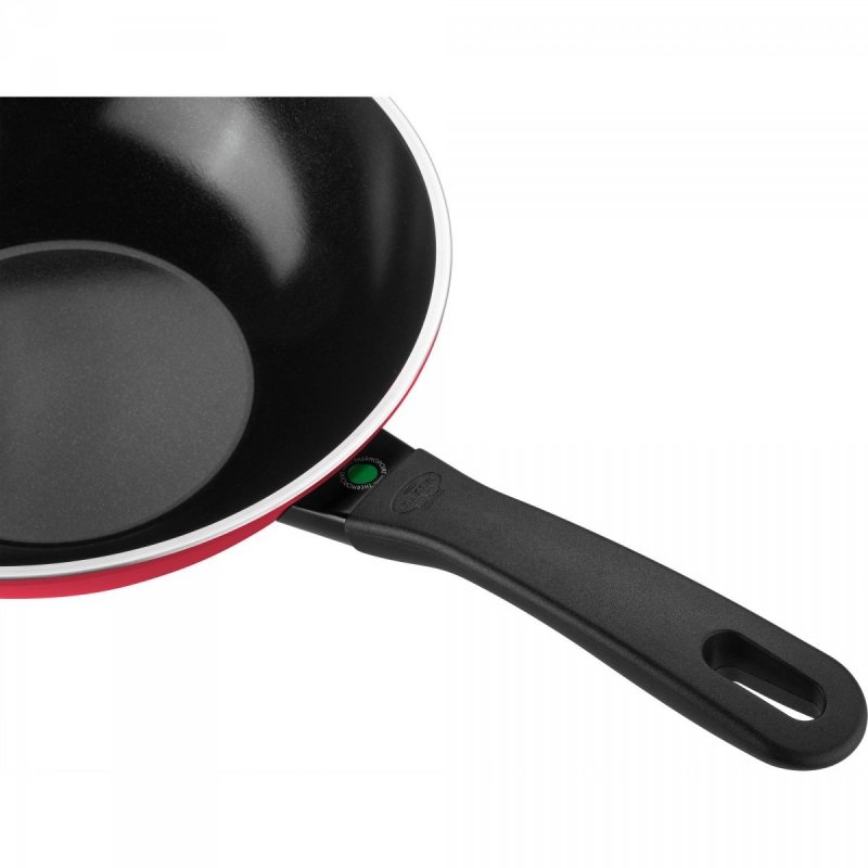 Wok 28 Cm Czerwony Caprera Ballarini