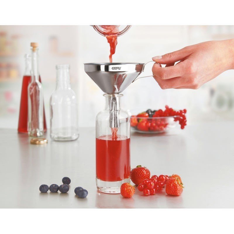 Lejek z filtrem Gefu Versare 10,5 cm stalowy