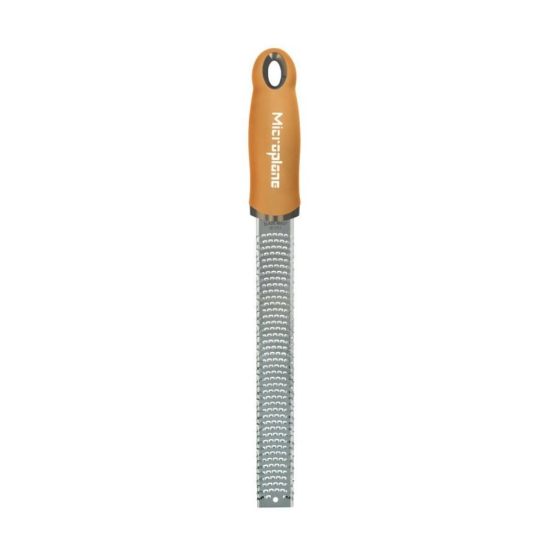 Tarka zester Microplane Premium, mustard yellow