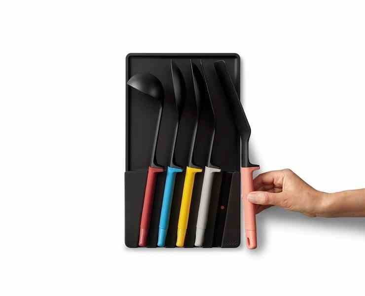 Joseph Joseph Zestaw 5 Narzędzi Z Organizerem, Elevate, uniwersalny Zestaw