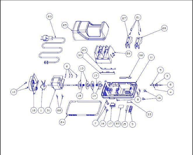 Nakładka  CC-320, stopien 1  Chef's Choice
