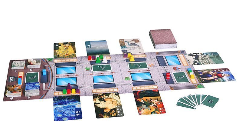 Gra Planszowa Art Gallery Piatnik - Sztuka i Strategia