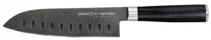 Samura MO-V Stonewash Santoku 180mm.
