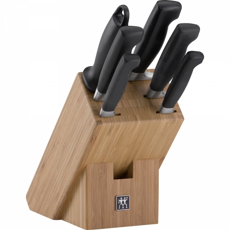 Zestaw 5 Noży W Bloku + Ostrzałka Four Star Zwilling