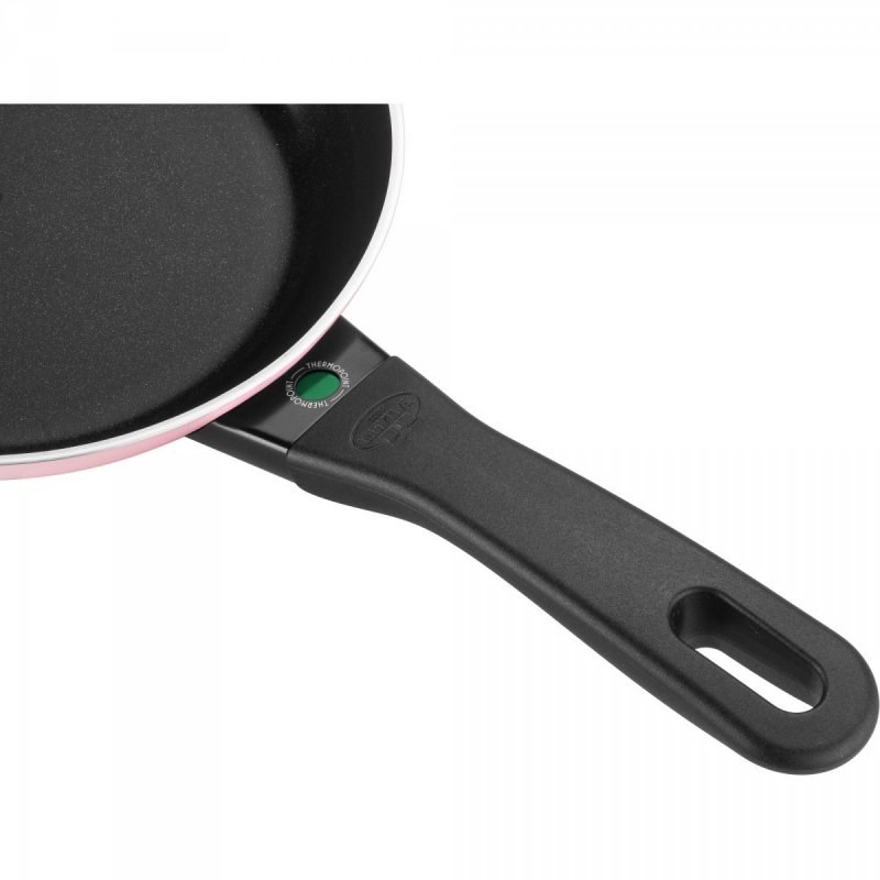 Patelnia Płytka 30 Cm Różowa Caprera Ballarini