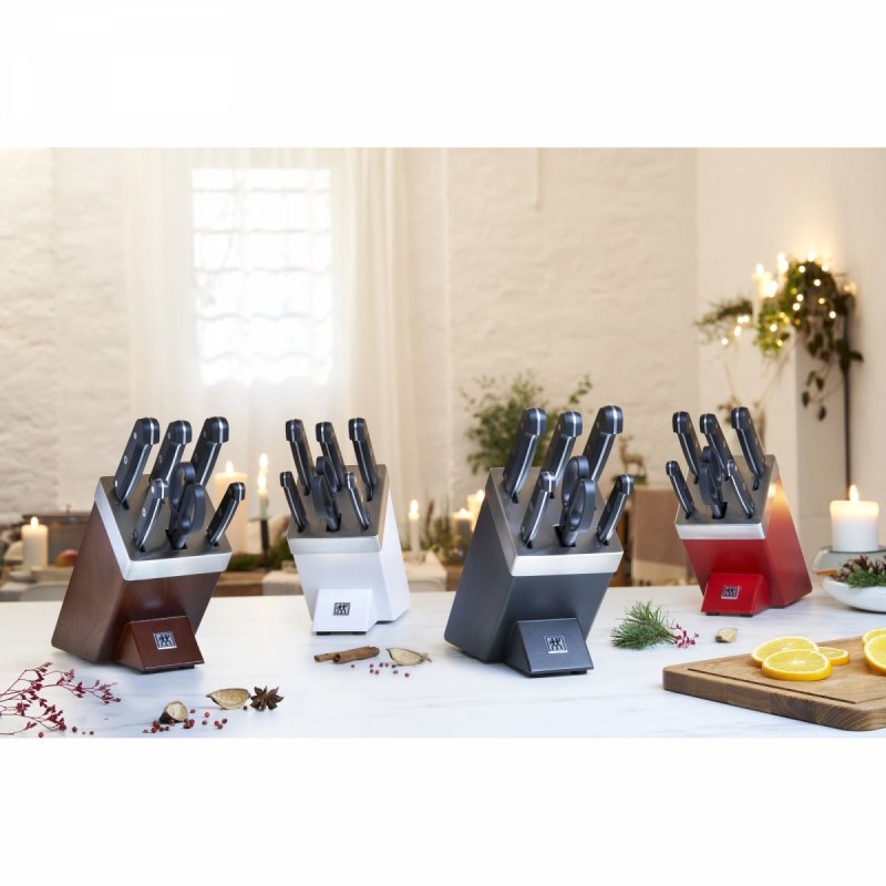 Zestaw 5 Noży W Bloku Samoostrzącym Gourmet Zwilling