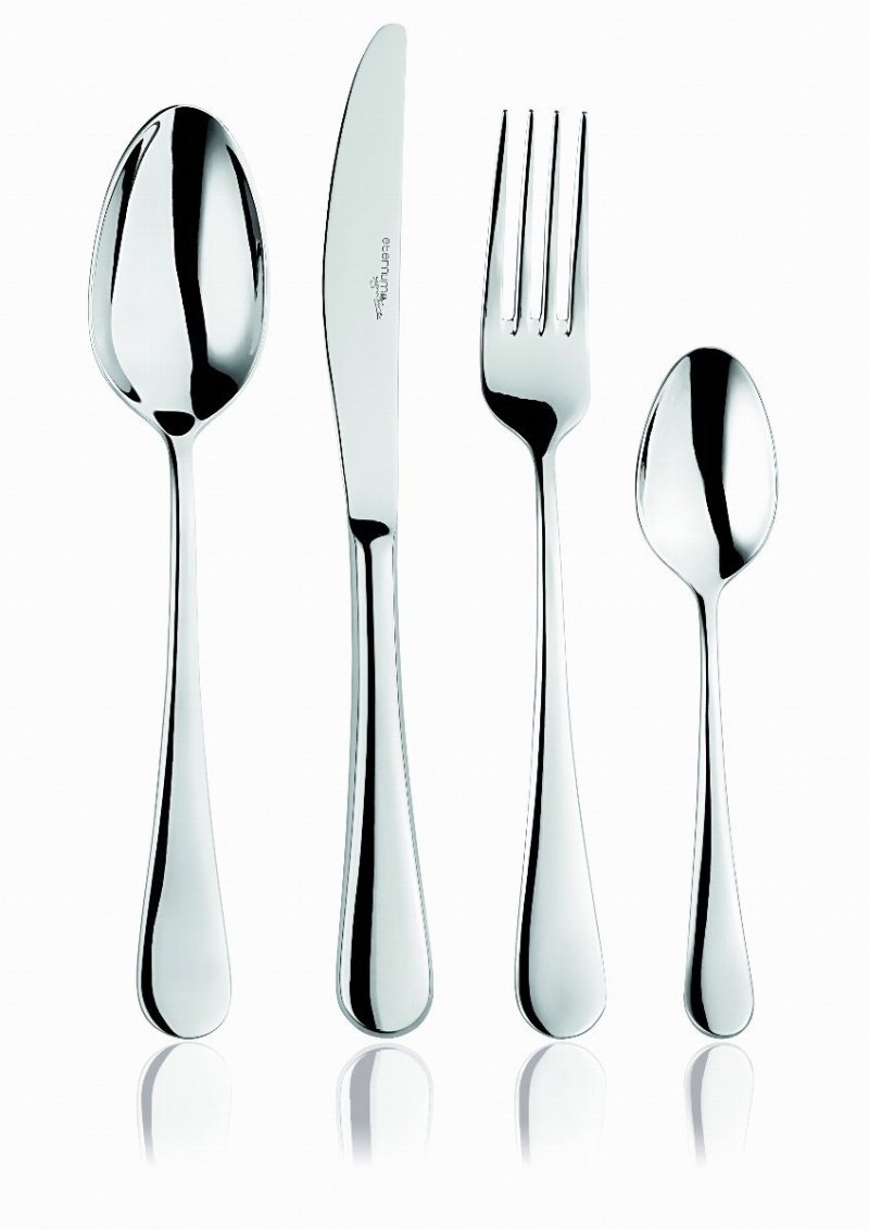 Sztućce ARCADE Eternum 24el Stal 18/10 Minimalistyczne