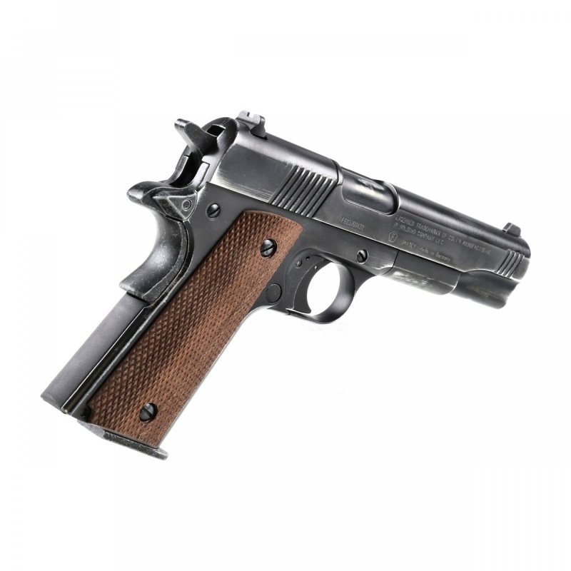Rewolwer wiatrówka Colt Government 1911 A1 4,5 mm diabolo wykończenie antyczne