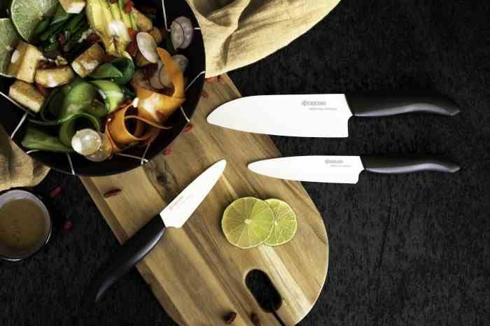 KYO - Nóż santoku 14 cm Bio