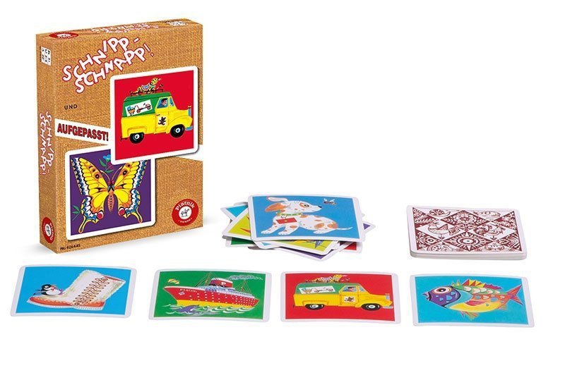 Gra Karciana Sznip Sznap! i Uważaj! Piatnik - Dla Dzieci