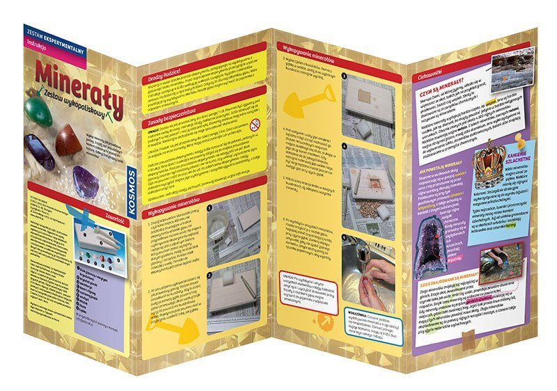 Zestaw Archeologiczny Minerały