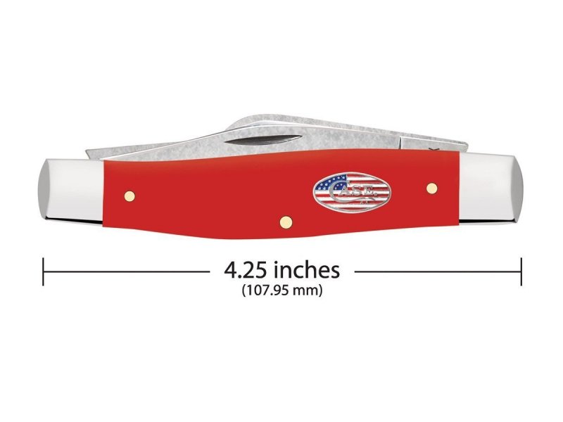 Scyzoryk Case American Workman Large Red