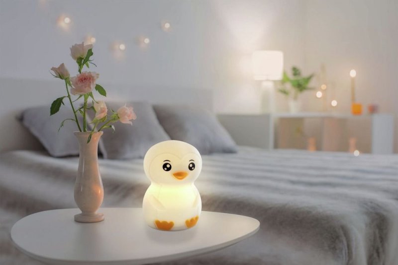 Lampka nocna Ansmann Pingwin Leon aku USB-C