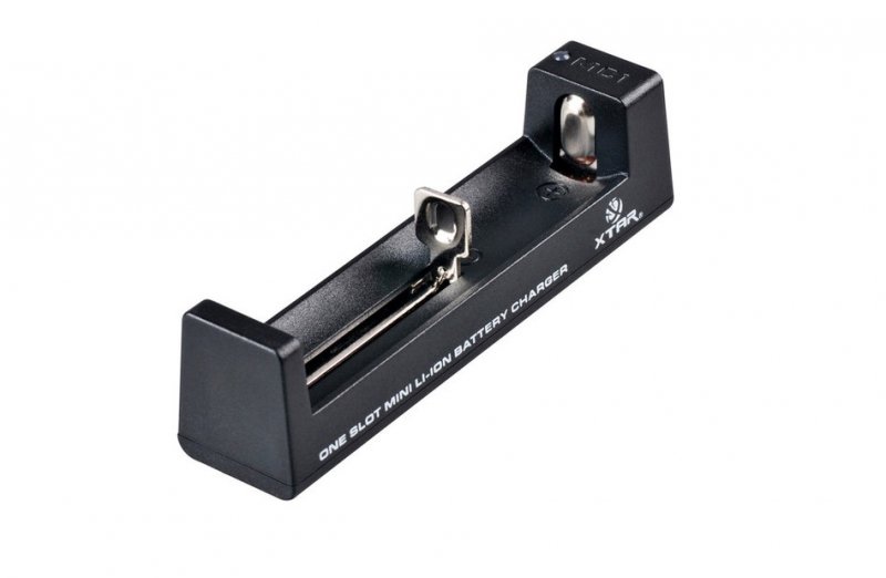 Ładowarka Procesorowa XTAR MC1 do Akumulatorów Li-Ion 3,6-3,7V (10440-21700) z Funkcją Reaktywacji i Zabezpieczeniami