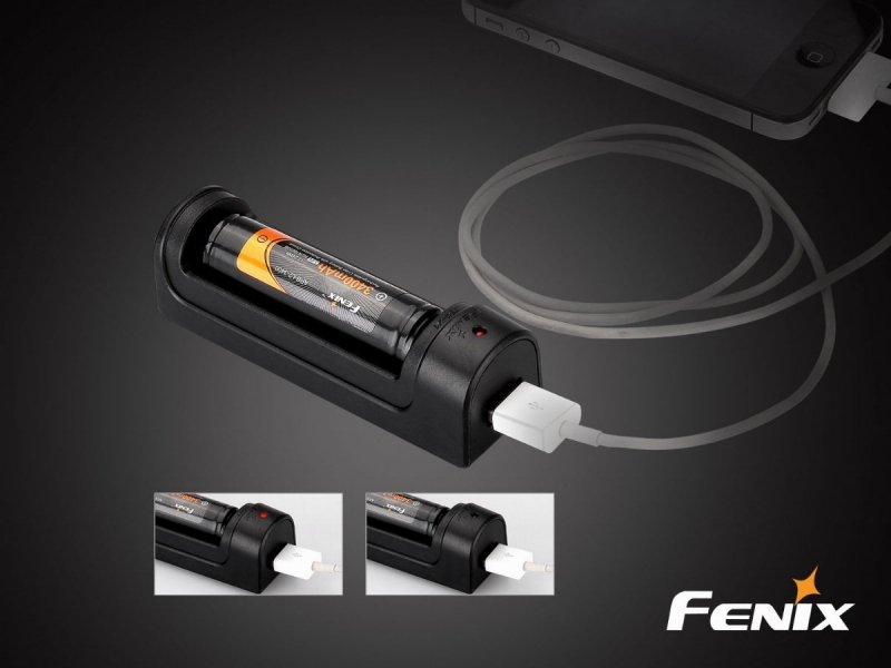 Ładowarka USB Fenix ARE-X1 (18650 26650)