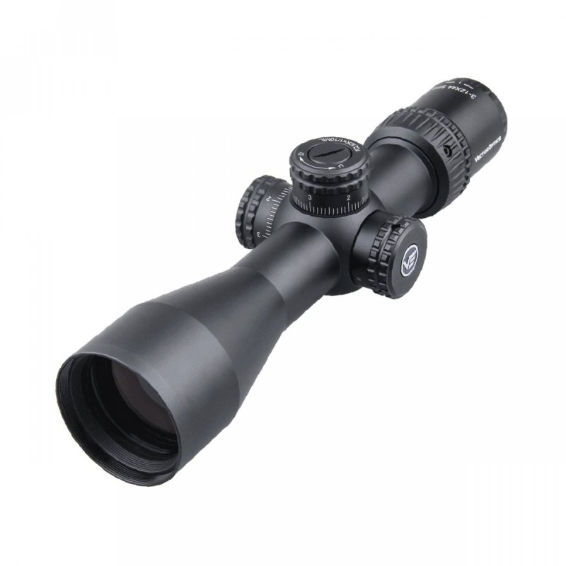 Luneta celownicza Vector Optics Veyron 3-12x44 Compact SFP MPR-4 SCOM-24 czarna