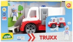 Samochód Ambulans z akcesoriami w pudełku Truxx