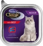 Butchers Szalka Indoor pasztet dla dorosłch kotów o smaku wołowiny 100g