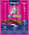 Vitakraft 0033 Cat Stick mini 3szt Dorsz Czarniak