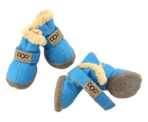 Zolux Buty dla psa T2 niebieskie 4szt 4,5cm x3,5cm
