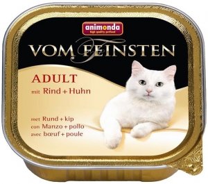 Animonda Vom Feinsten karma dla kota z wołowiną i kurczakiem 100g