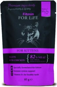 Fitmin Cat 85g For Life saszetka Kitten chicken
