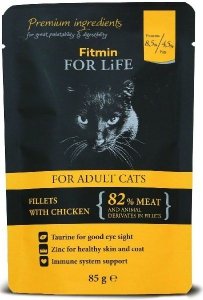 Fitmin Cat 85g For Life saszetka chicken