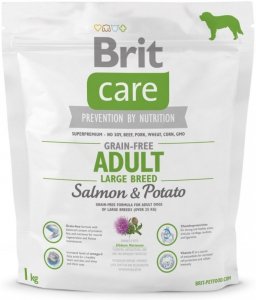 Brit Care N Adult Large Grain-Free Salmon&Pot karma dla dorosłych psów z łososiem i ziemniakami 1kg