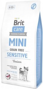 Brit Care Mini Grain Free Adult Sensitive karma dla psów małych ras z dziczyzną 7kg