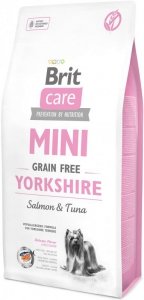 Brit Care Mini Grain Free Adult Yorkshire karma dla psów z łososiem i tuńczykiem 7kg