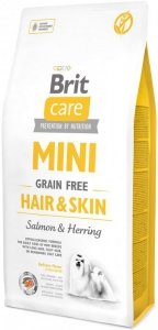 Brit Care Mini Grain Free Adult Hair Skin karma dla dorosłych psów małych ras 7kg