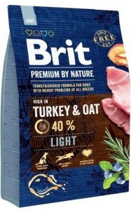 Brit Premium By Nature Light karma dla psów z indykiem 3kg