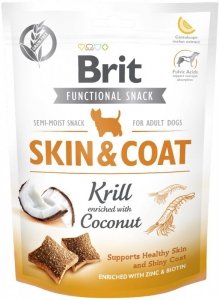 Brit Care Dog Functional Snack Skin&Coat przysmak dla psa na skórę i sierść 150g