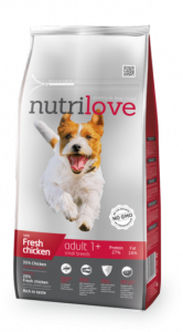 Nutrilove Dog Adult S 1,6kg karma dla psa z kurczakiem