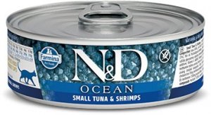 ND Cat Ocean Adult Small tuna, Shrimp 80 g