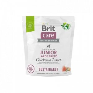 Brit Care Sustainable Junior L Chicken Insect karma Junior z kurczakiem i insektami 1kg