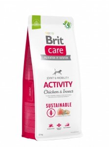 Brit Care Sustainable Activity Chicken Insect karma dla aktywnych psów z kurczakiem i insektami 12kg