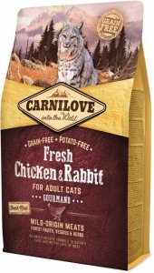 Carnilove Cat Fresh Chicken&Rabbit Gourm 400g