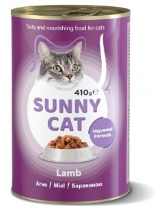 Sunny Cat  puszka dla kota jagnięcina indyk 410g